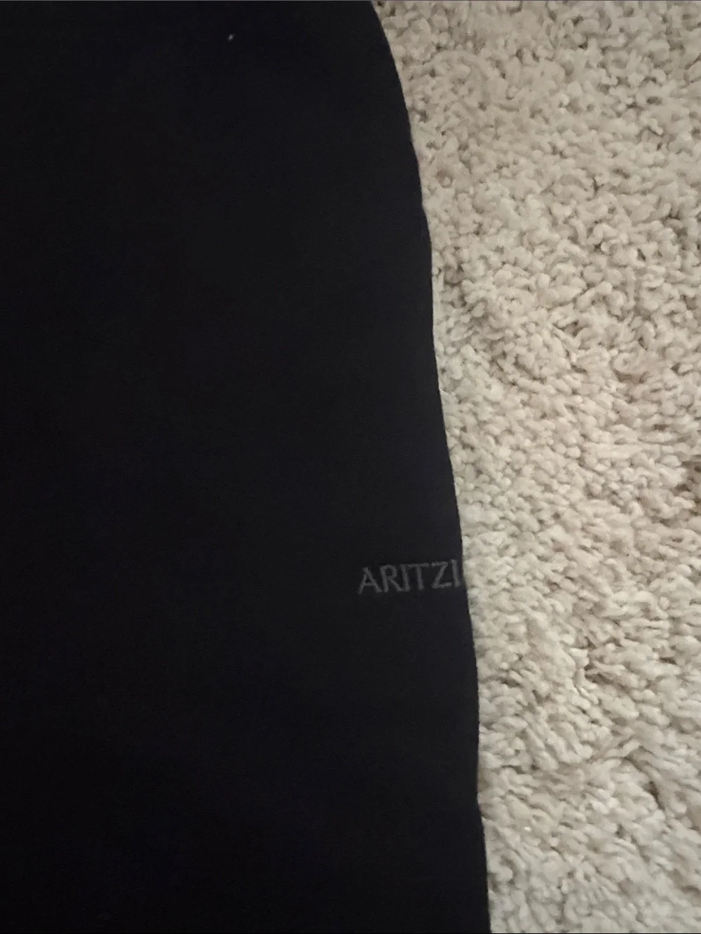 Aritzia Kids Black Fleece Joggers